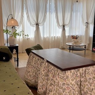 新款加厚脱胆拆洗茶几火炉烤火被罩取暖电暖桌罩烤火被罩长方形