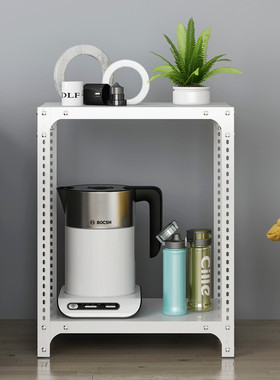 货架多层置物架角钢简易阳台储物架厨房打包称重组装平台桌子