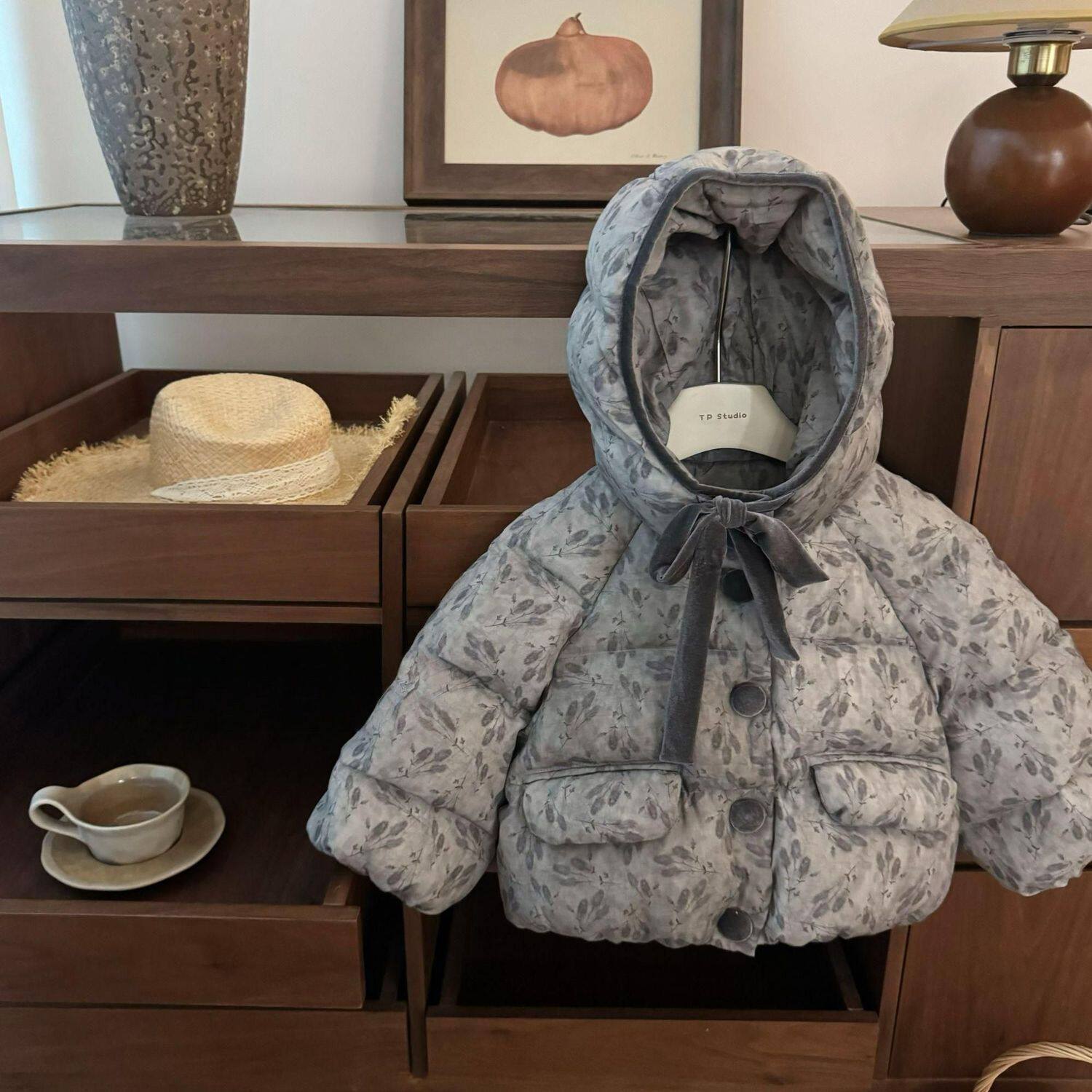 儿童装棉服冬装2026新款森系棉袄/棉服