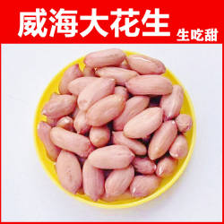 25年山东大花生米威海特大粒生新农家新鲜生花生仁榨油散装批发