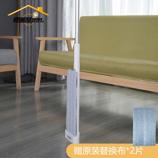 台湾奇丽屋挤水站喷水拖把家用免手洗懒人一拖喷雾净平板擦木地板