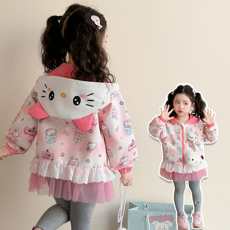 有中长聚酯纤维拉链春秋普通外套,童装/婴儿装/亲子装,普通外套,淘宝优惠券,粉丝福利购,淘宝优惠卷