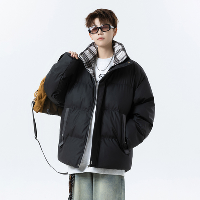 13青少年棉衣男冬季15岁大童加厚棉袄男士帅气棉服初中生学生外套