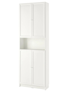 宜家国内代购毕利书柜书架展示柜收纳柜玄关鞋柜80x30x237 厘米