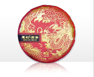 则道曼松贡茶 2017年曼松春茶普洱纯料核心产区生茶 饼100g茶叶