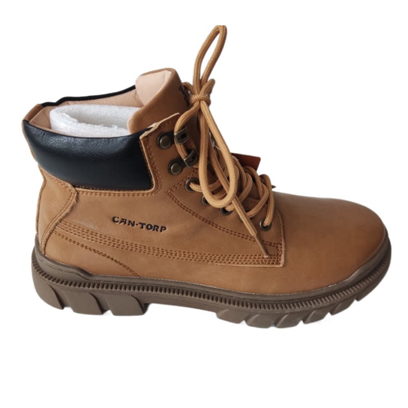 cantorp肯拓普骆驼2022秋冬户外男式商务休闲鞋工装鞋t231291302