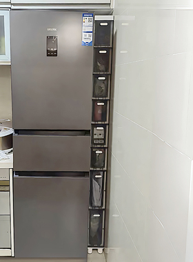 冰箱缝隙夹缝窄柜14宽超窄置物架小空间收纳柜18/22cm卫生间马桶