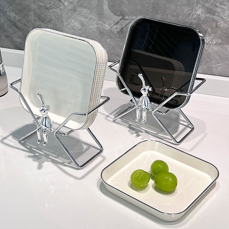 食品级PET轻奢简约吐骨碟高端