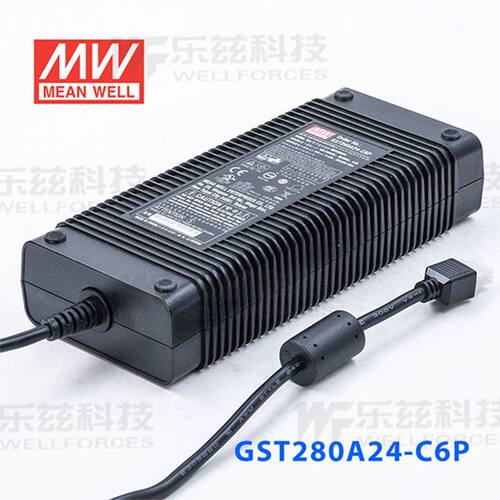 GST280A24-C6P台湾明纬开关电源48V/15V适配器三插节能替带明纬GS