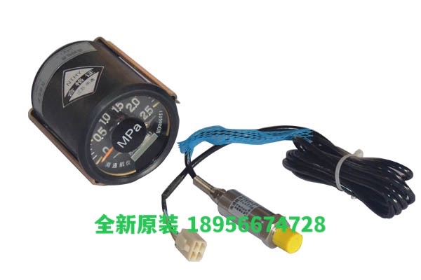CY-3电子压力表船用柴油发电机油压/水压/液体表0-6/15/28MPa/24V