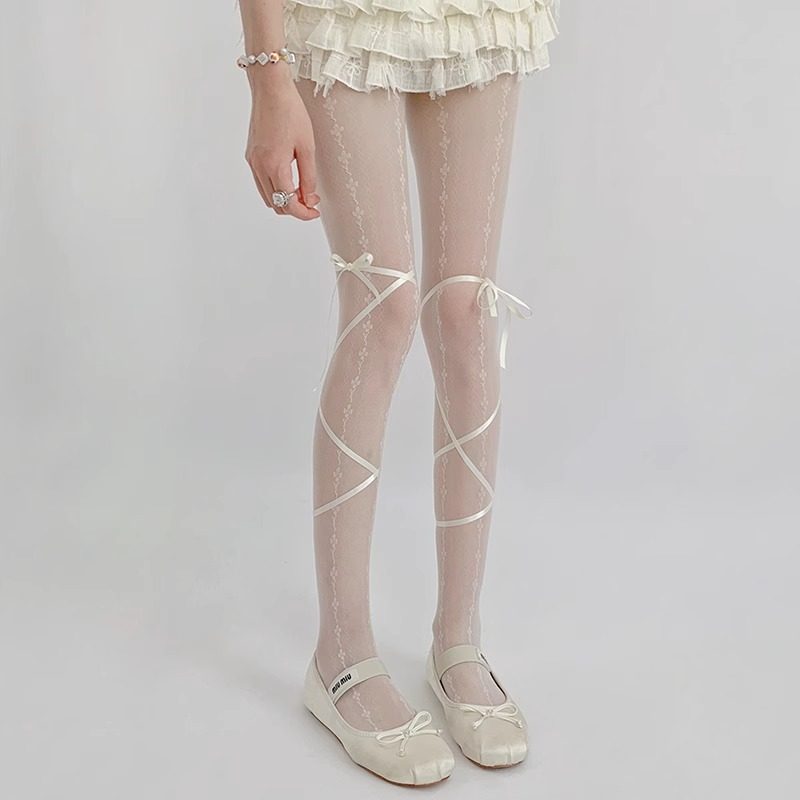 甜美洛丽塔奶白色连裤袜蕾丝提花芭蕾风黑丝袜女薄款打底袜防勾丝,女士内衣/男士内衣/家居服,连裤袜/打底袜,淘宝优惠券,粉丝福利购,淘宝优惠卷