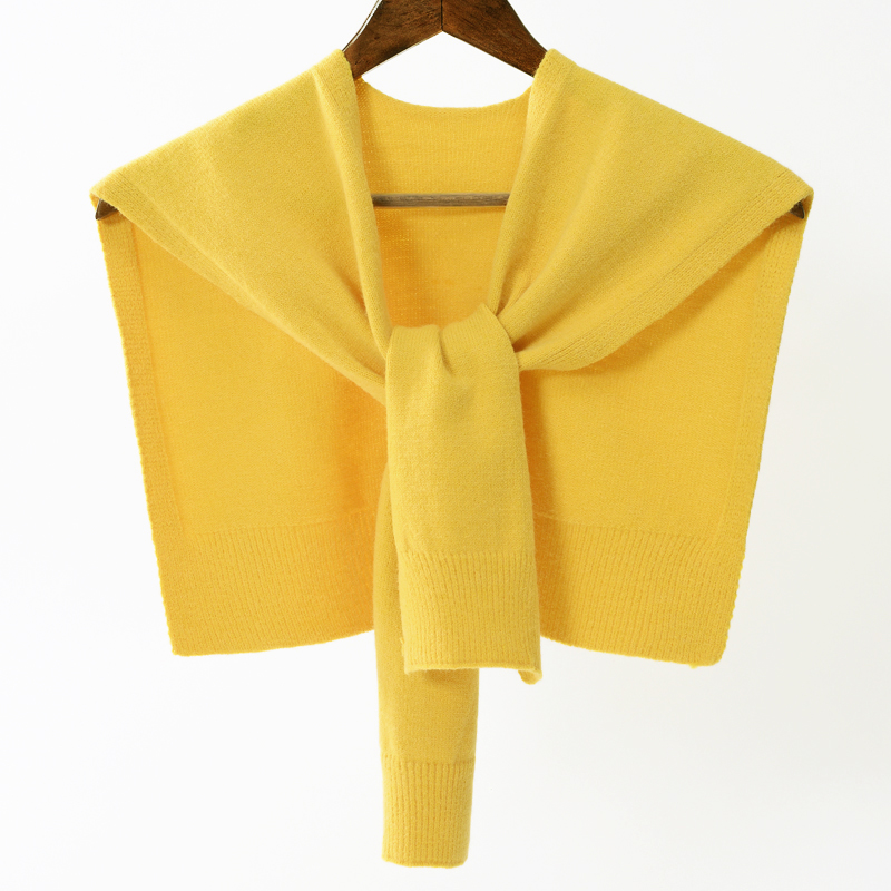 2025新款针织小披肩外搭衬衫衬衣网红绿色女搭肩草绿色单卖配裙