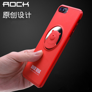 保护套 ROCK苹果8手机壳x适用于iphone7plus卡通se2硅胶iphone6s全包6sp硬壳6防摔6plus情侣男女xsmax网红新款