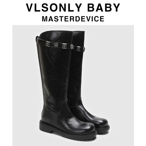 【明星同款】2025冬新款骑士靴女