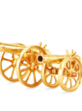 黄铜大炮 黄铜精致大炮家居饰品摆件摆饰金属工艺品批发 厂家直销