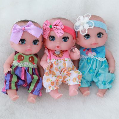 15CM仿真婴儿硅胶洋娃娃安抚陪睡