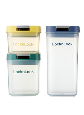 乐扣乐扣 HTE812S3FU 鲜享密封罐三件套 可团购