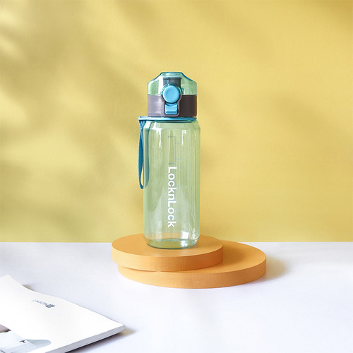 乐扣乐扣 一键式锁扣运动水杯 HLC646LBLU 可团购