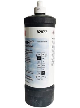 3M抛光液82877汽车漆面钣喷专用打磨81235划痕修复镜面研磨抛光蜡
