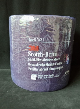 原装 3M07521工业百洁布3M7520C尼龙片 菜瓜布拉丝布木工家务