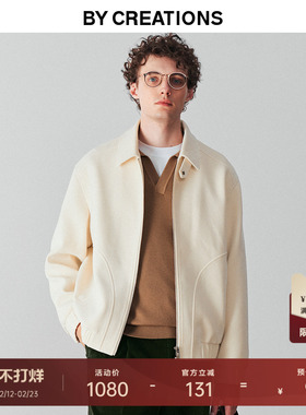 柏品灯芯绒飞行员夹克男2025冬新夹棉保暖商务复古老钱风短款外套