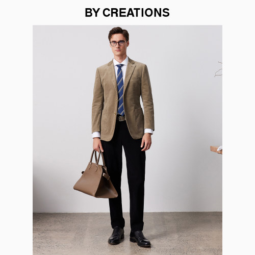 柏品西服外套防皱保暖
