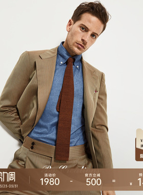 【drago】柏品进口Solaro纯羊毛单西服男复古休闲正装西装外套