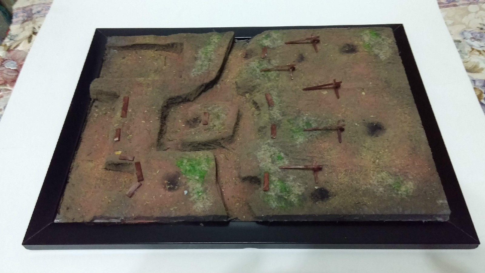 模型地台1比35二战1比72现代场景包邮代工展台1 72情景1 35战壕战