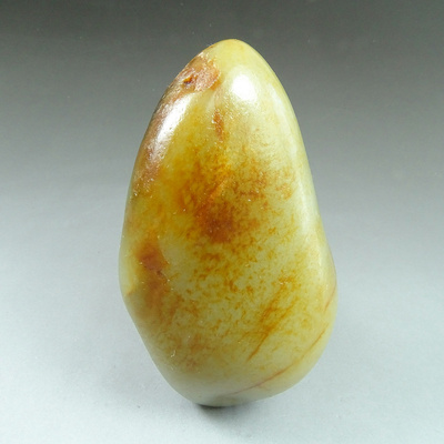 新疆和田玉籽料石原黄皮把件