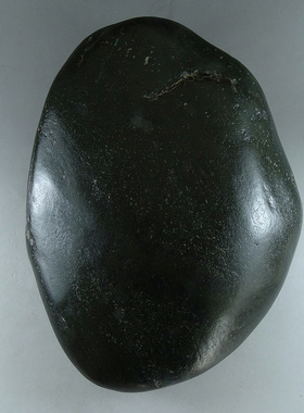 新疆和田玉籽料原石5.007公斤玉石 天然原籽原料籽玉 黑碧玉摆件D