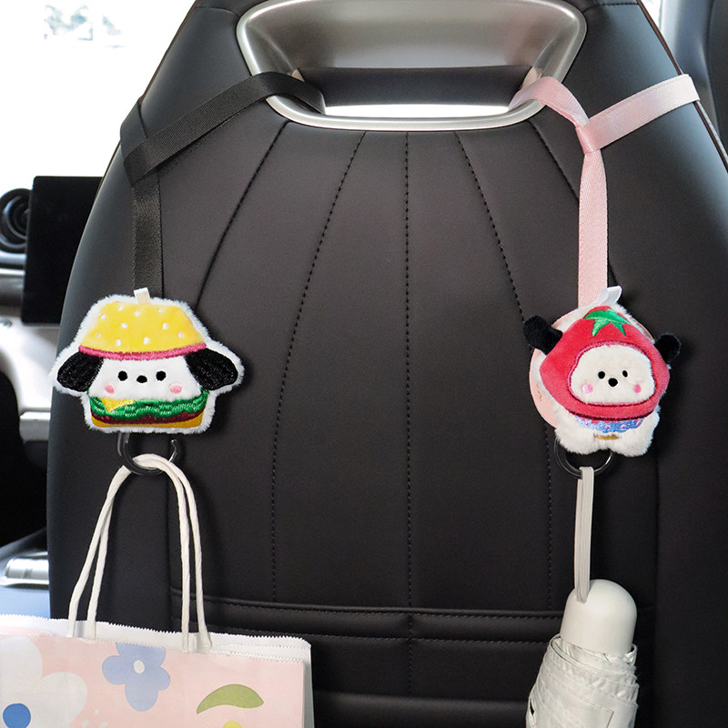 汽车内海豚海鸥运动座椅背挂钩车内收纳五菱缤果熊猫mini内饰用品,汽车用品/电子/清洗/改装,车用挂钩,淘宝优惠券,粉丝福利购,淘宝优惠卷
