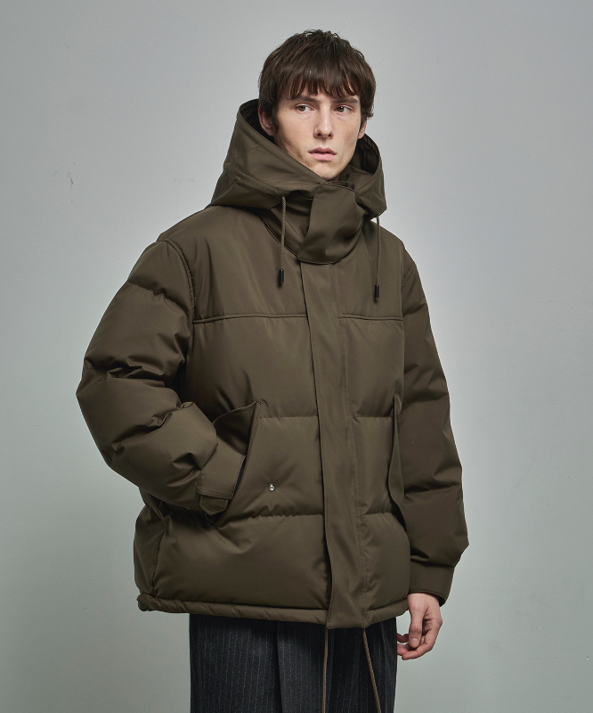 【拍下不退】国内现货STIDIOUS25秋冬帽子可拆连帽羽绒服外套