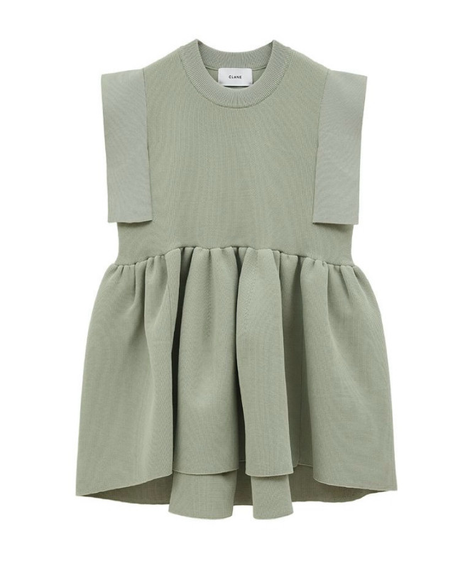 国内现货CLANE 松本惠奈 25春夏收腰设计针织背心 拍下不退