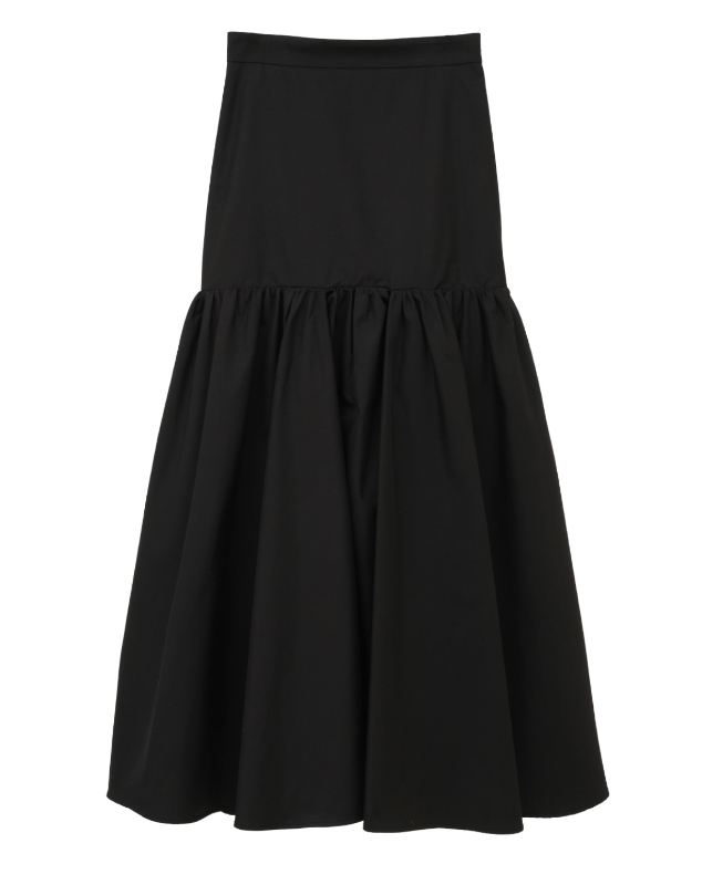 国内现货CLANE 24AW 松本惠奈 正品高腰百褶半身裙