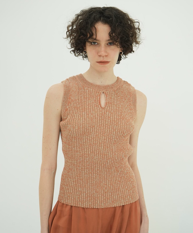 国内现货CLANE25新款2种穿法镂空针织背心拍下不退