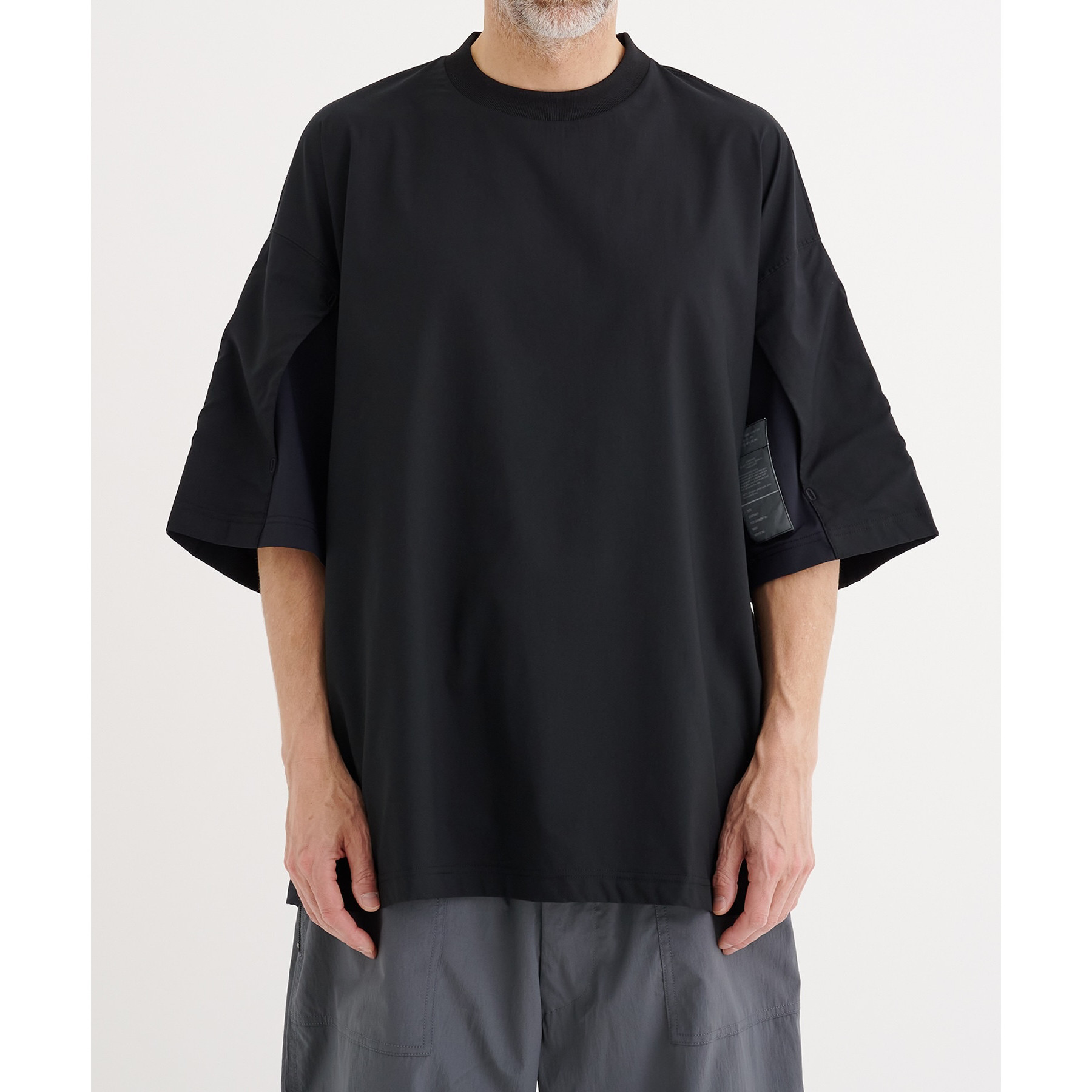 国内现货N.hoolywood25春夏TOKYO限定拼接短袖T恤衫拍下不退