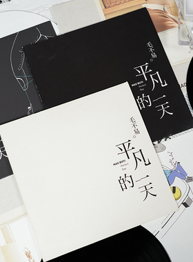 官方正版 毛不易实体专辑 平凡的一天 消愁 2LP黑胶唱片+海报周边