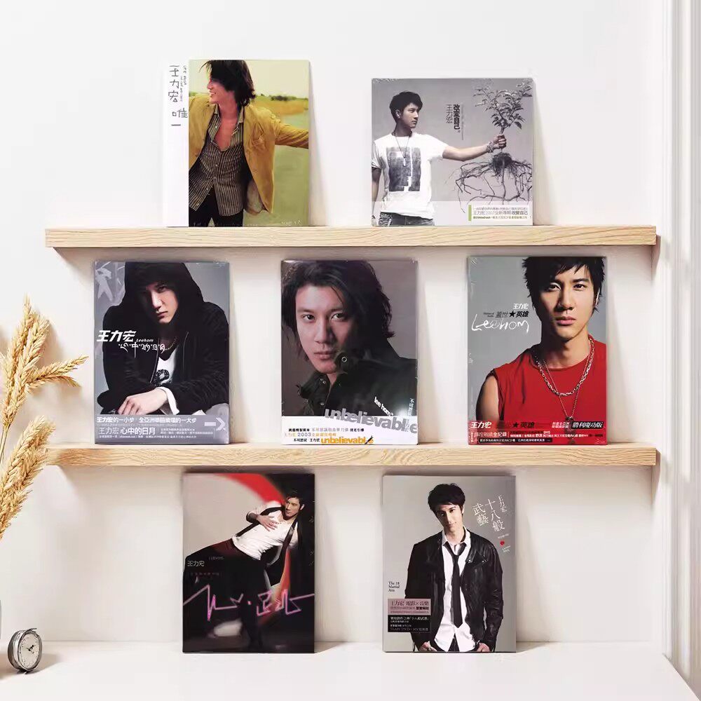 原装进口 王力宏专辑合集 心中的日月/改变自己 CD唱片碟DVD礼物