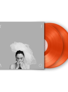 官方正版 黄绮珊 小霞同名专辑 实色橙彩胶 2LP黑胶唱片+歌词折页