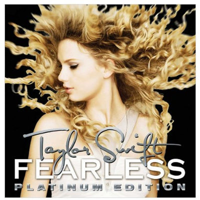 欧版进口 霉霉专辑泰勒Taylor 无畏 Fearless 白金版 2LP黑胶唱片