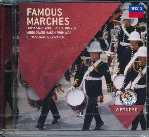 原装进口 DECCA知名进行曲合辑 Famous Marches 欧版 CD唱片