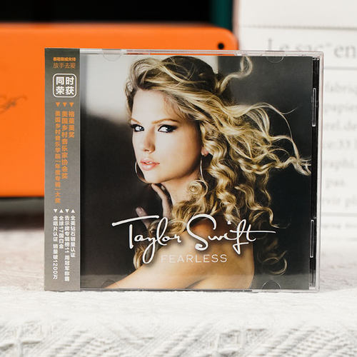 正版 泰勒霉霉专辑Taylor Swift Fearless放手去爱 CD唱片+歌词本