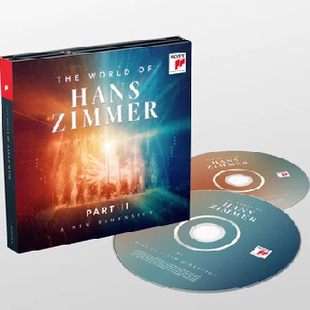 zimmer 汉斯季 新境界 进口 2CD唱片碟 Hans 音乐世界 原装 默