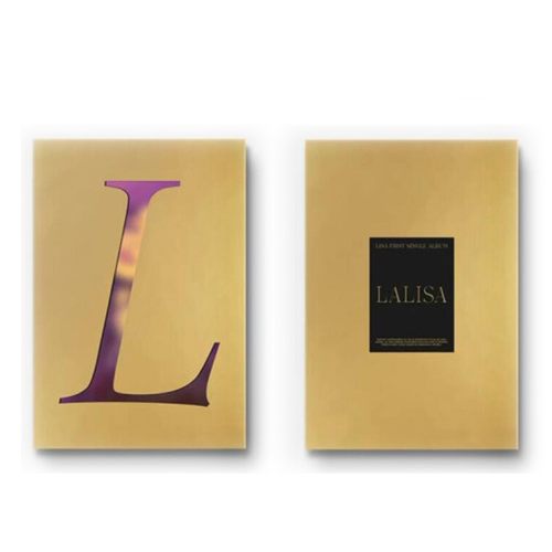 原装进口 Lisa首张单曲专辑 LALISA 金色版 BLACKPINK 韩版CD唱片