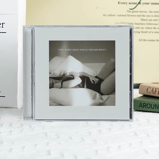 德版进口 泰勒斯威夫特霉霉Taylor TTPD 苦难诗社 手稿版CD唱片碟