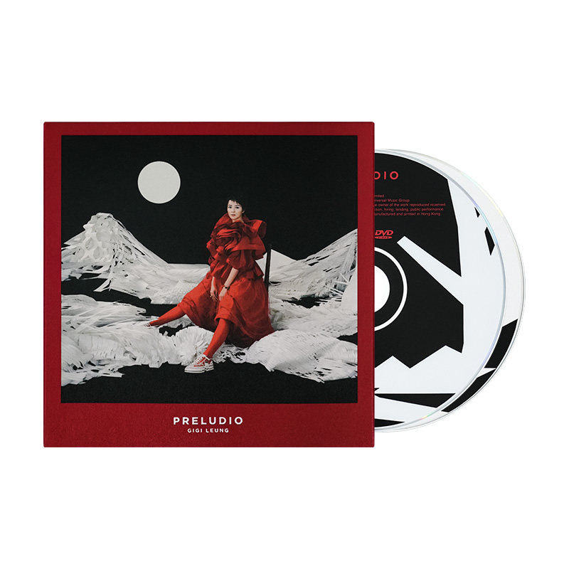 原装进口 梁咏琪 用音乐说故事 Gigi2020年专辑 港版CD唱片+DVD碟