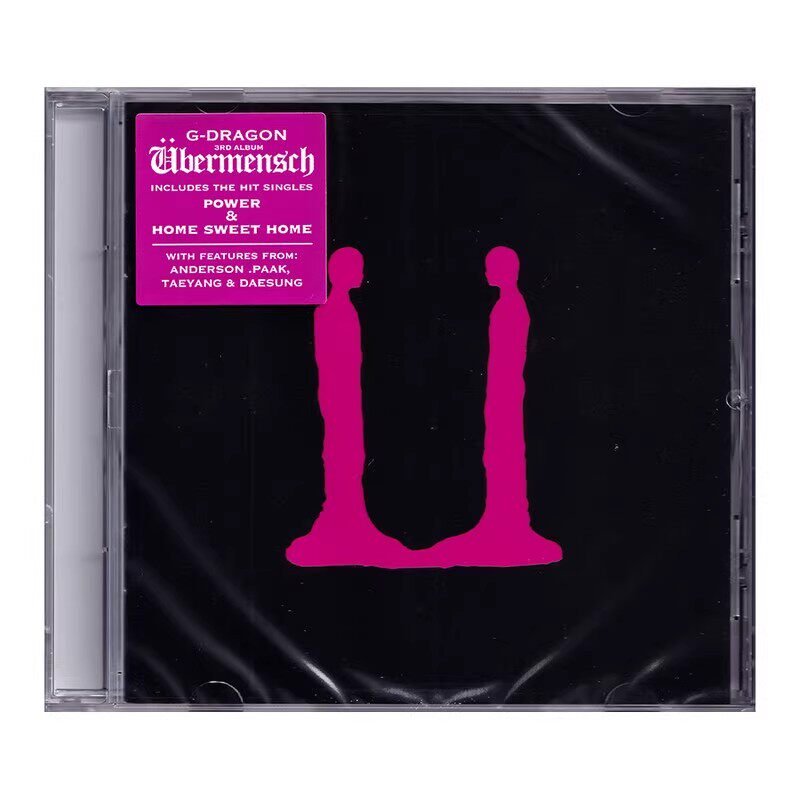 原装进口 权志龙新实体专辑 超人 Übermensch Pink粉 欧版CD唱片