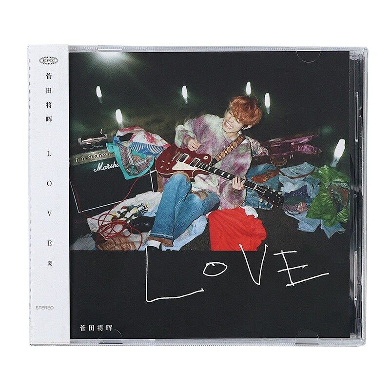 官方正版菅田将晖专辑SudaMasaki LOVE爱引进版 CD唱片+歌词本