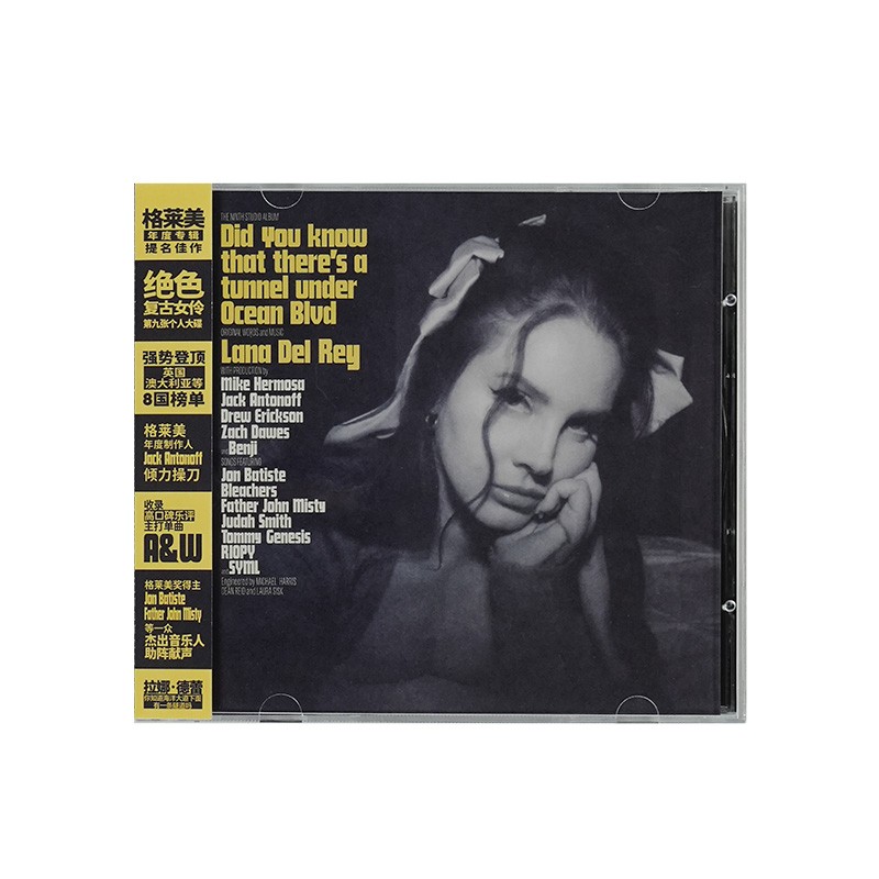 Lana Del Rey 海底隧道 CD唱片附歌词本