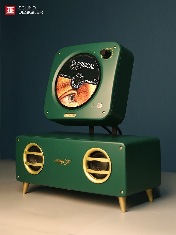 官方正版 巫 单曲人生2.1 CD机播放器 彩色版 墨绿